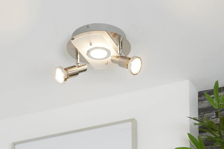 3595-032-briloner-riposo-deckenlampe-led-3flg LED Deckenleuchte rund mit Strahlern RIPOSO 3flg nickel matt Briloner 3595-032