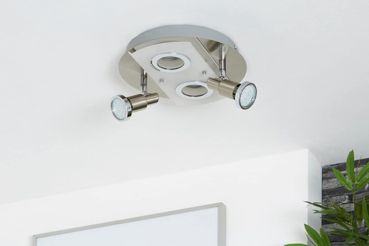 briloner-3594-042-LED-Deckenleuchte-rund-mit-Strahlern-RIPOSO-4flg-nickel-matt LED Deckenleuchte rund mit Strahlern RIPOSO 4flg nickel matt Briloner 3594-042