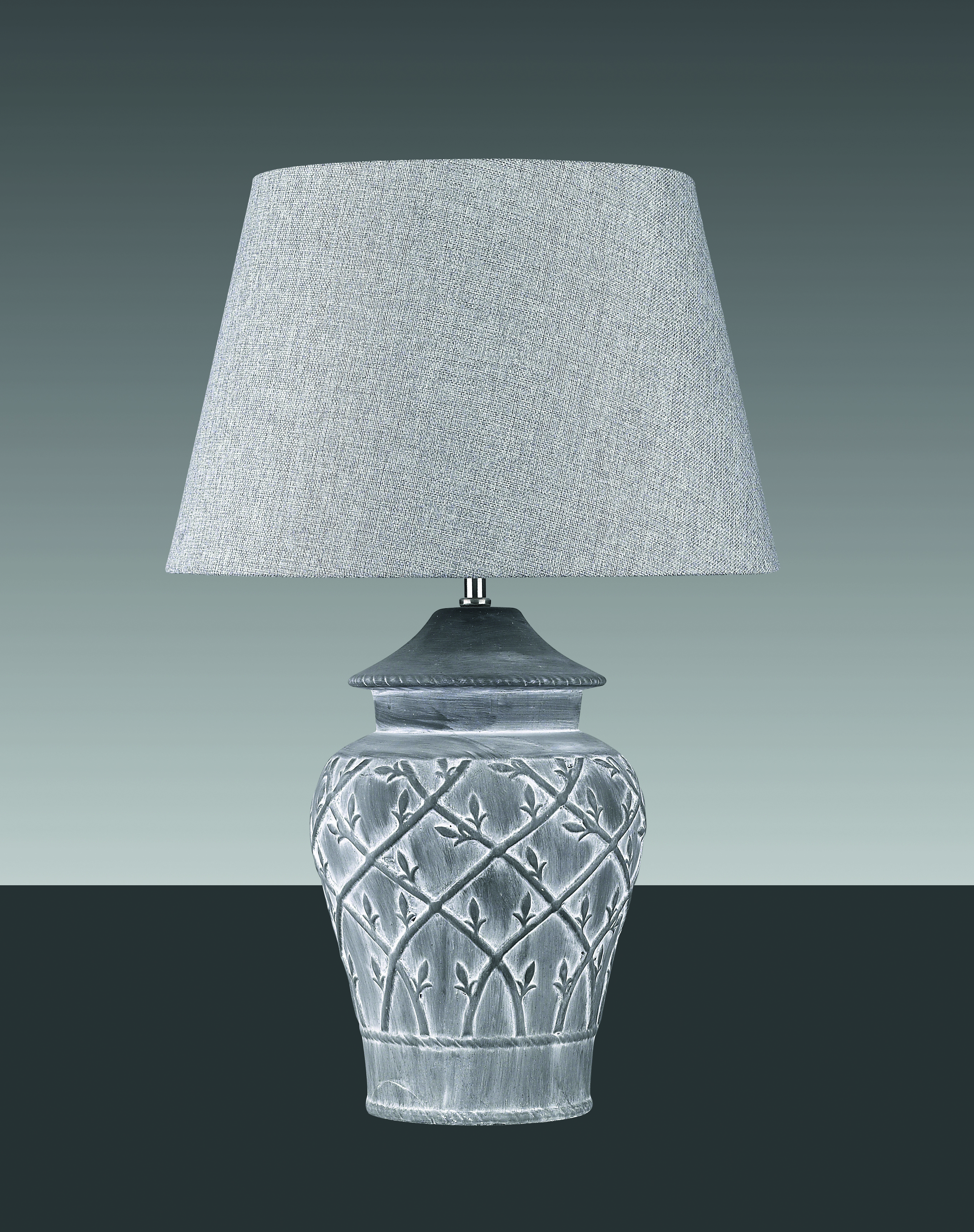 170710_4_Griggio_Fiore_Hockerleuchte_HG_f_ausTischleuchte-Tischlampe-Hockerleuchte-Wohnzimmerlampe-Keramik-Dekorativ-Sorpetaler Hockerleuchte FIORE Griggio Beton-Keramik grau – Stilvolle Beleuchtung für dein Zuhause